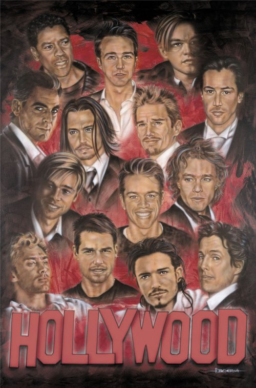 HOLLYWOOD MALE STARS