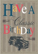 HAVE A CLASSIC BIRTHDAY