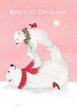BABY'S 1st CHRISTMAS (girl)
