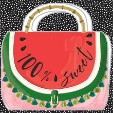 WATERMELON 100% SWEET ΚΑΡΤΑ ΤΣΑΝΤΑ