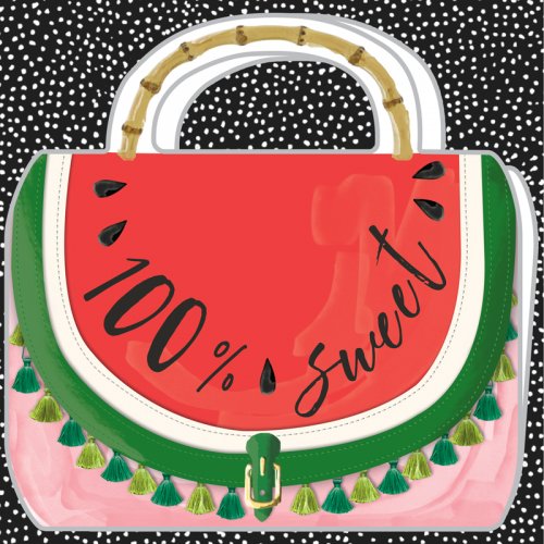 WATERMELON 100% SWEET ΚΑΡΤΑ ΤΣΑΝΤΑ