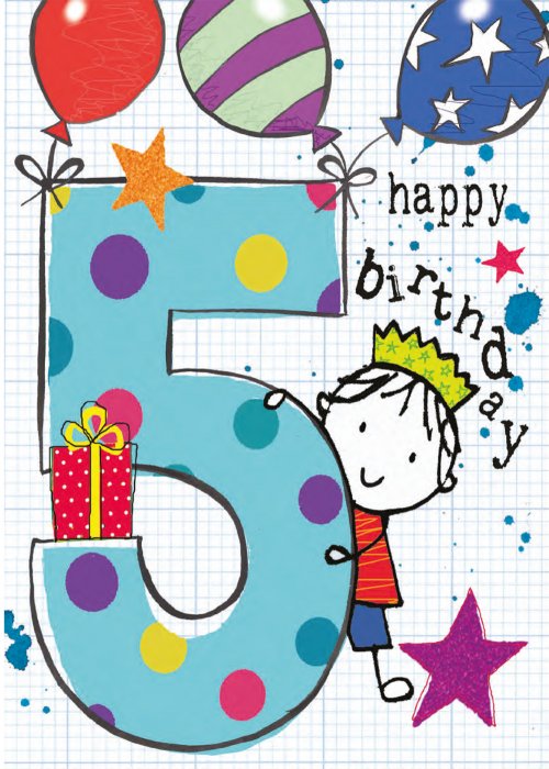 HAPPY BIRTHDAY 5