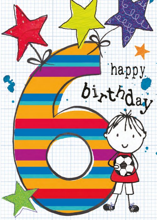 HAPPY BIRTHDAY 6