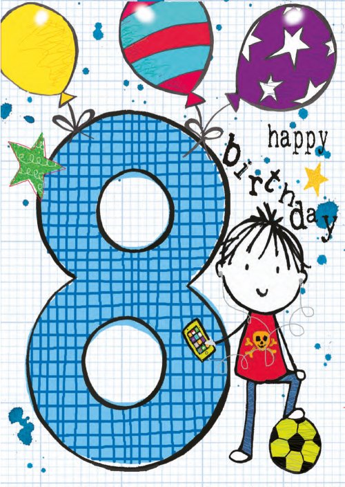 HAPPY BIRTHDAY 8