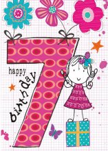 HAPPY BIRTHDAY 7 girl