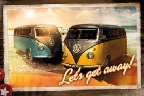 VW CAMPER (LET'S GET AWAY)