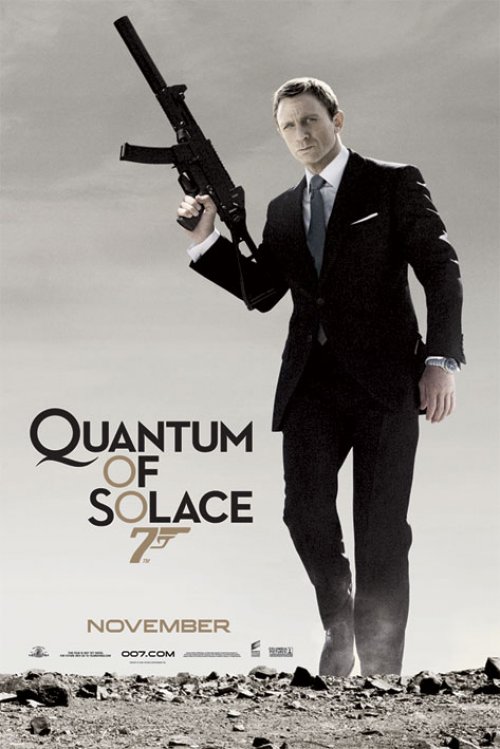 JAMES BOND QUANTUM OF SOLACE