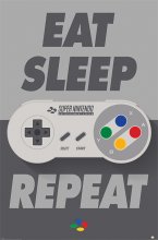Nintendo (Eat Sleep SNES Repeat)