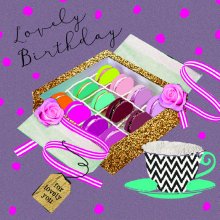 LOVELY BIRTHDAY καρτακι δωρου