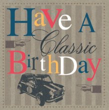 HAVE A CLASSIC BIRTHDAY (ΑΝΤΡΑΣ)